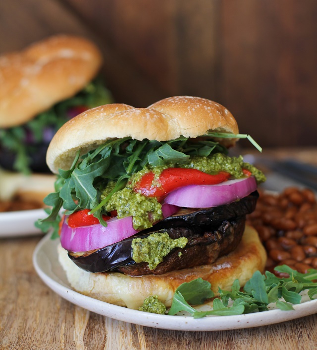 The Ultimate Grilled Portobello Burger from The Roasted Root