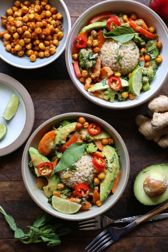 30-Minute Thai Green Curry with Avocado from The Roasted Root