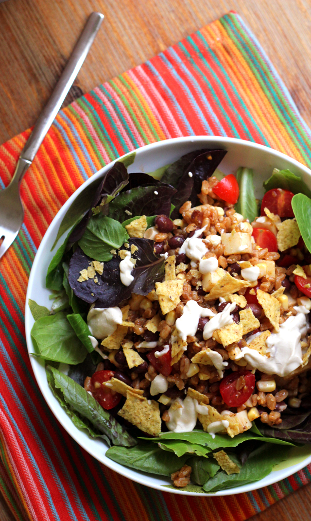 Vegetarian Taco Salad from Eats Well With Others 