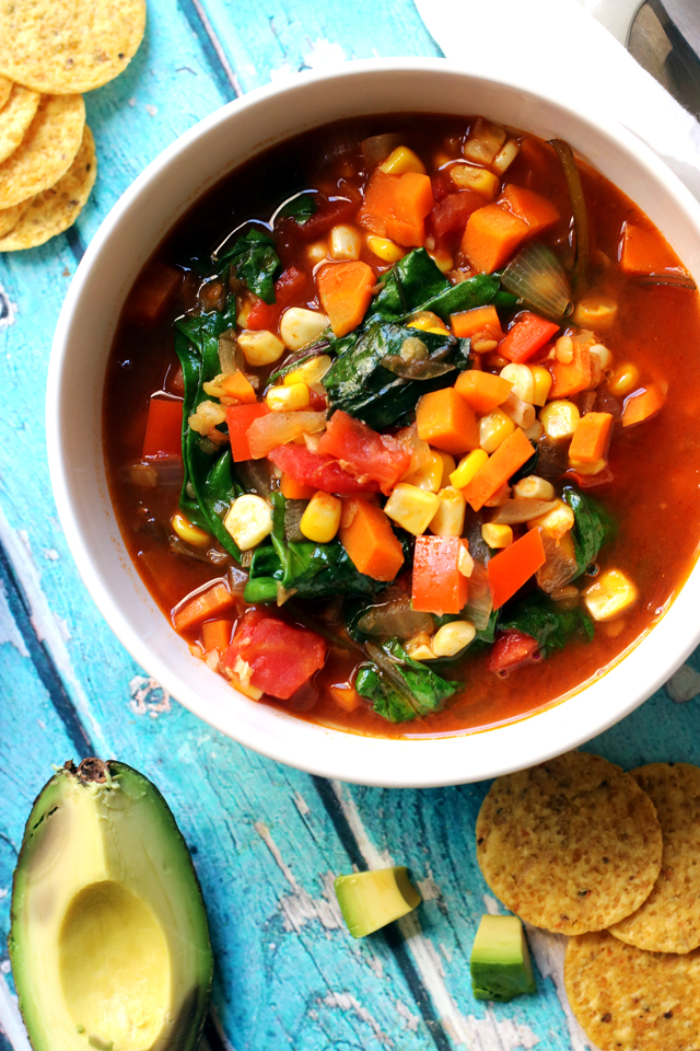 Vegan Sopa Azteca from Eats Well With Others