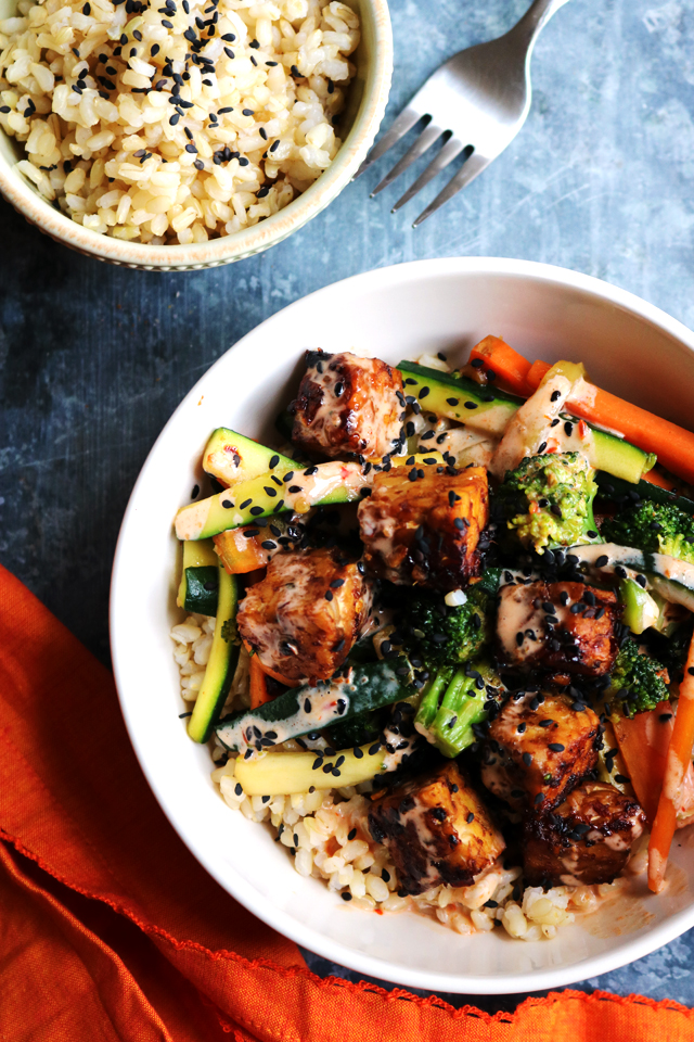 Korean Tempeh Bowls from Eats Well With Others