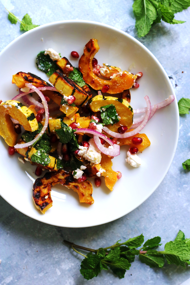 Roasted Delicata Squash Salad from Eats Well With Others