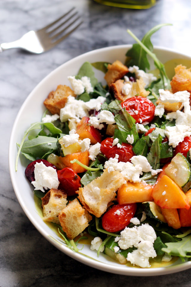Stone Fruit Panzanella from Eats Well With Others