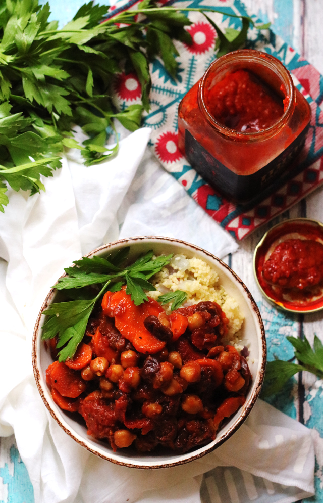 Moroccan Spiced Chickpea and Carrot Ragout from Eats Well With Others