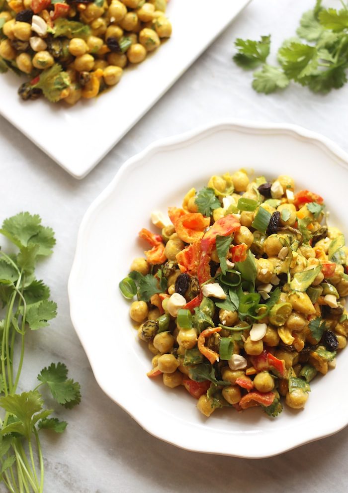 Curried Chickpea Salad from Hummusapien