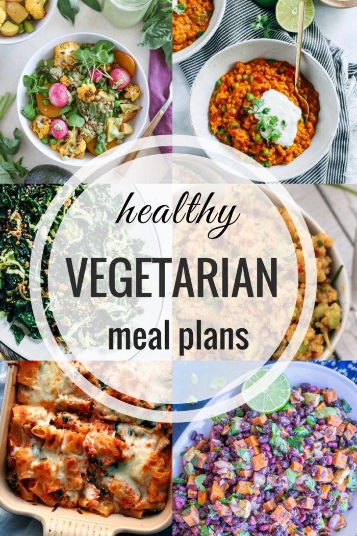 Healthy Vegetarian Meal Plan 03.25.2018 - The Roasted Root